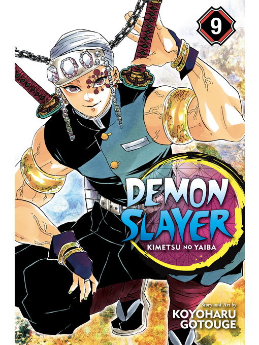 Cover of Demon Slayer: Kimetsu no Yaiba, Volume 9